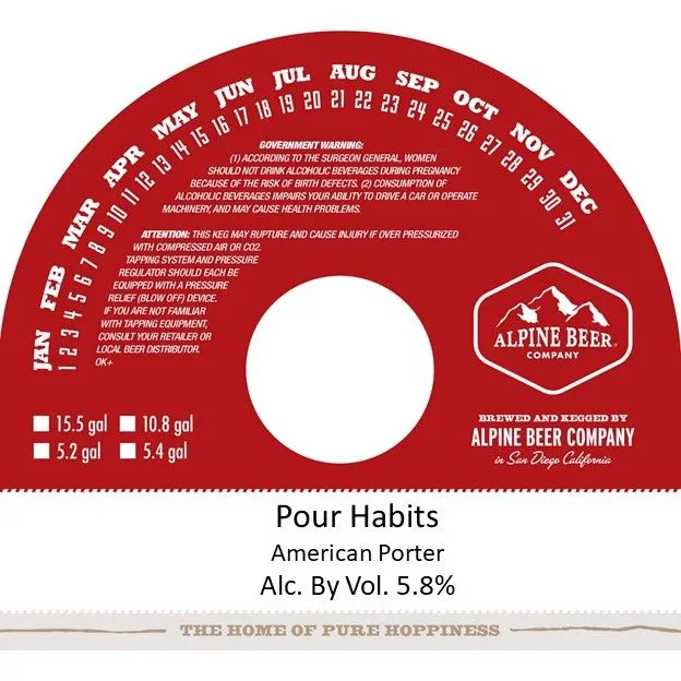 Pour Habits label