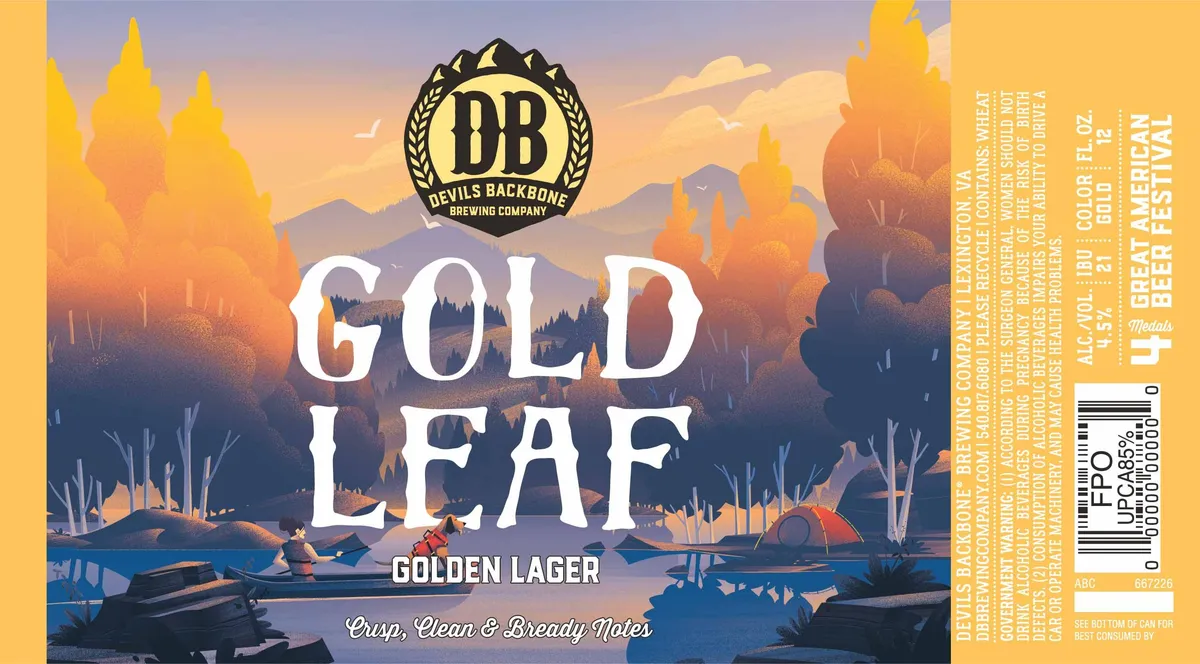 Gold Leaf label
