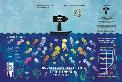 Troublesome Jellyfish label