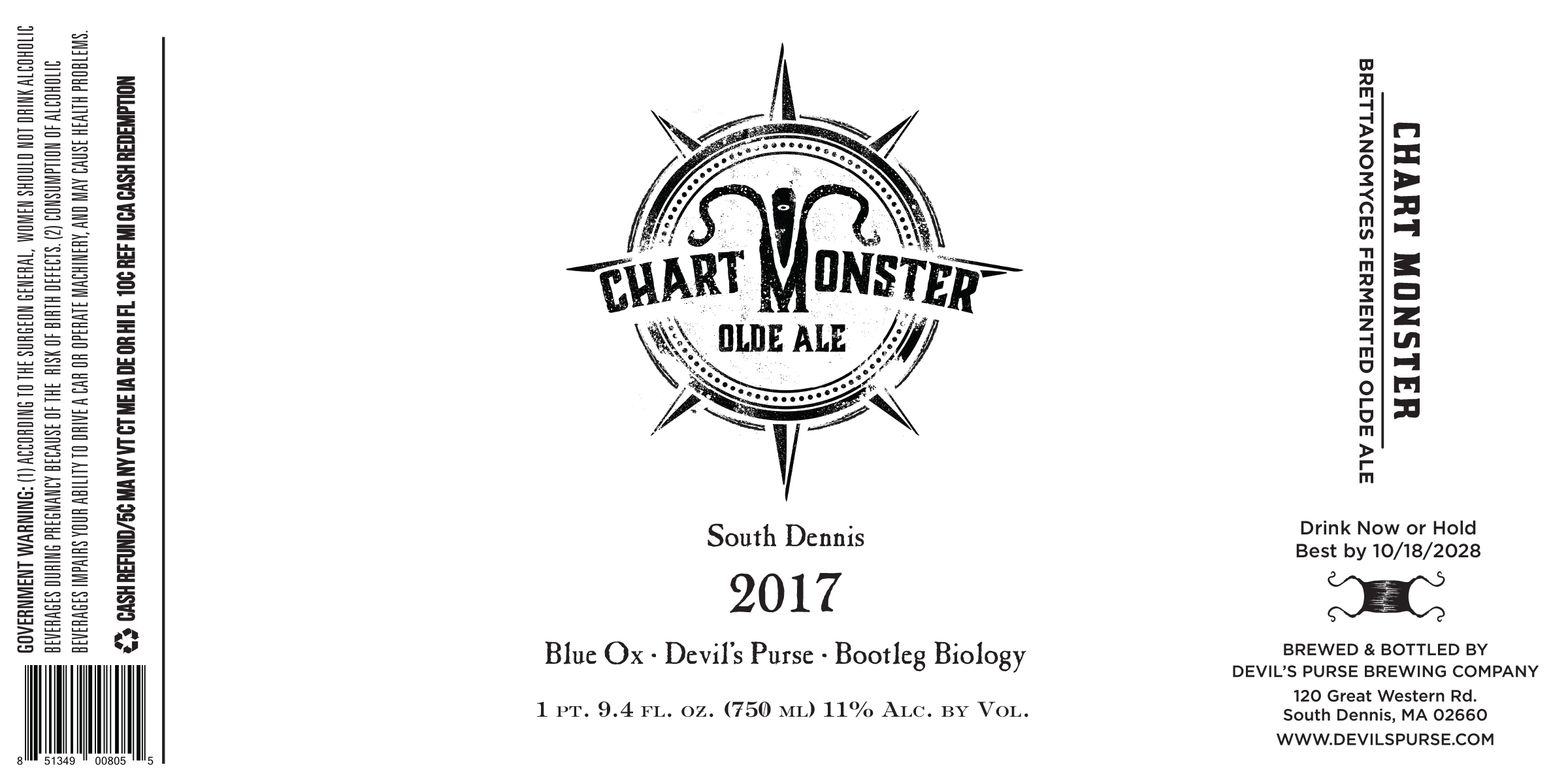 Chart Monster Olde Ale — full label as filed with TTB