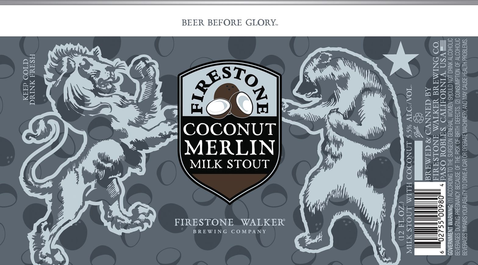 Coconut Merlin — full label as filed with TTB