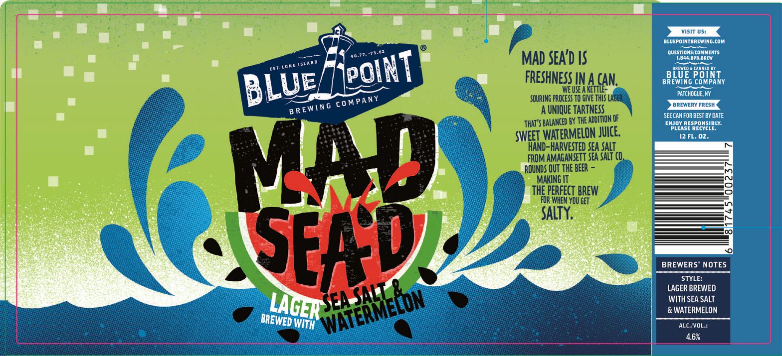 Mad Sea'd — full label as filed with TTB