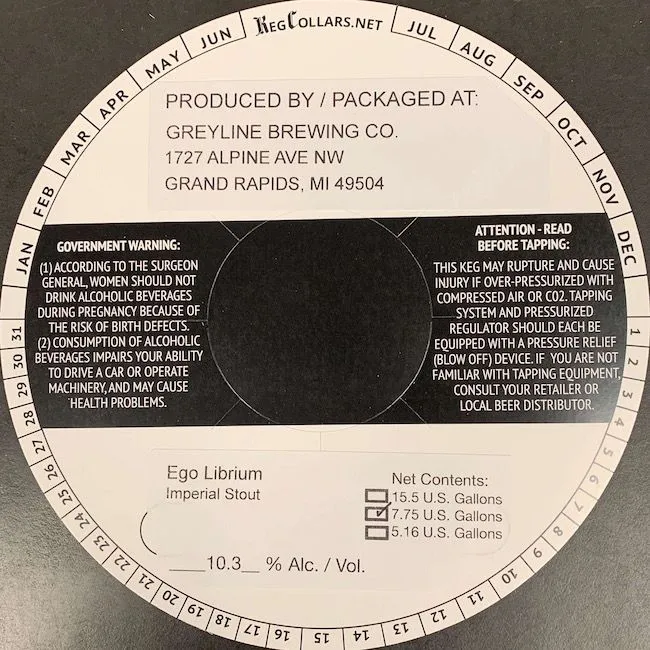 Ego Librium label