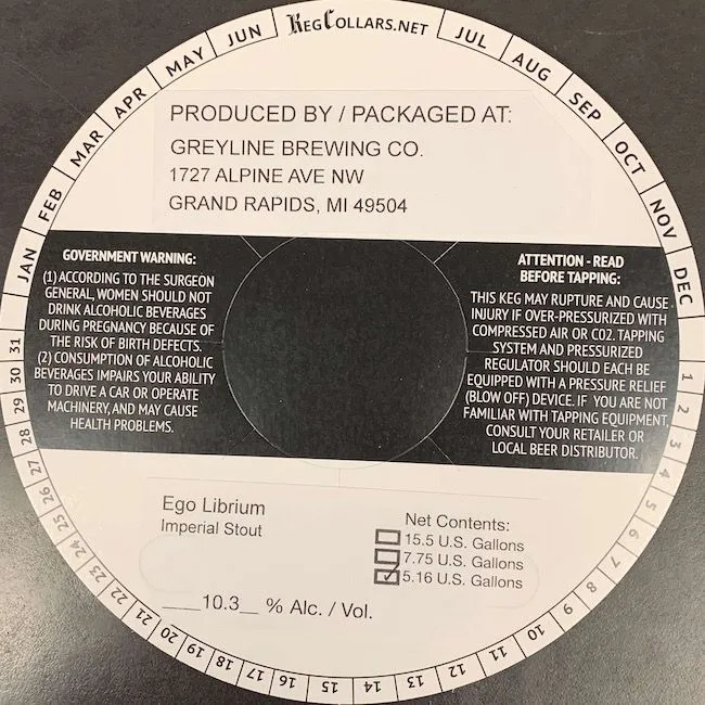 Ego Librium label
