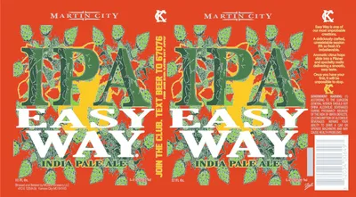 Easy Way IPA label
