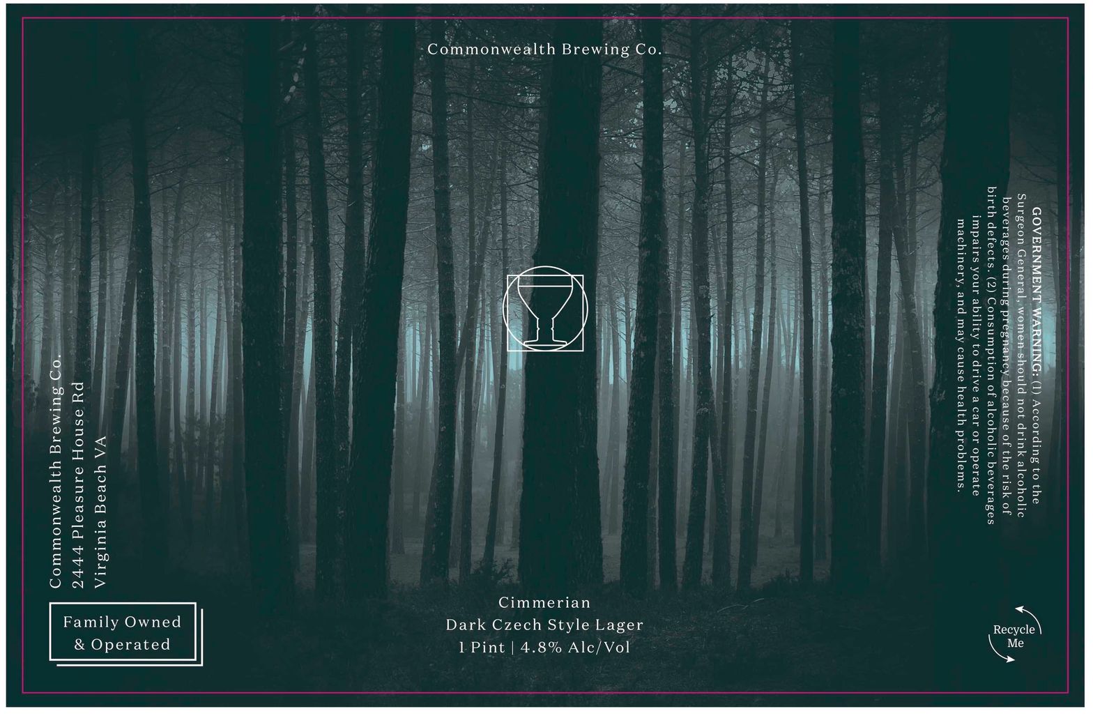 Cimmerian — full label as filed with TTB