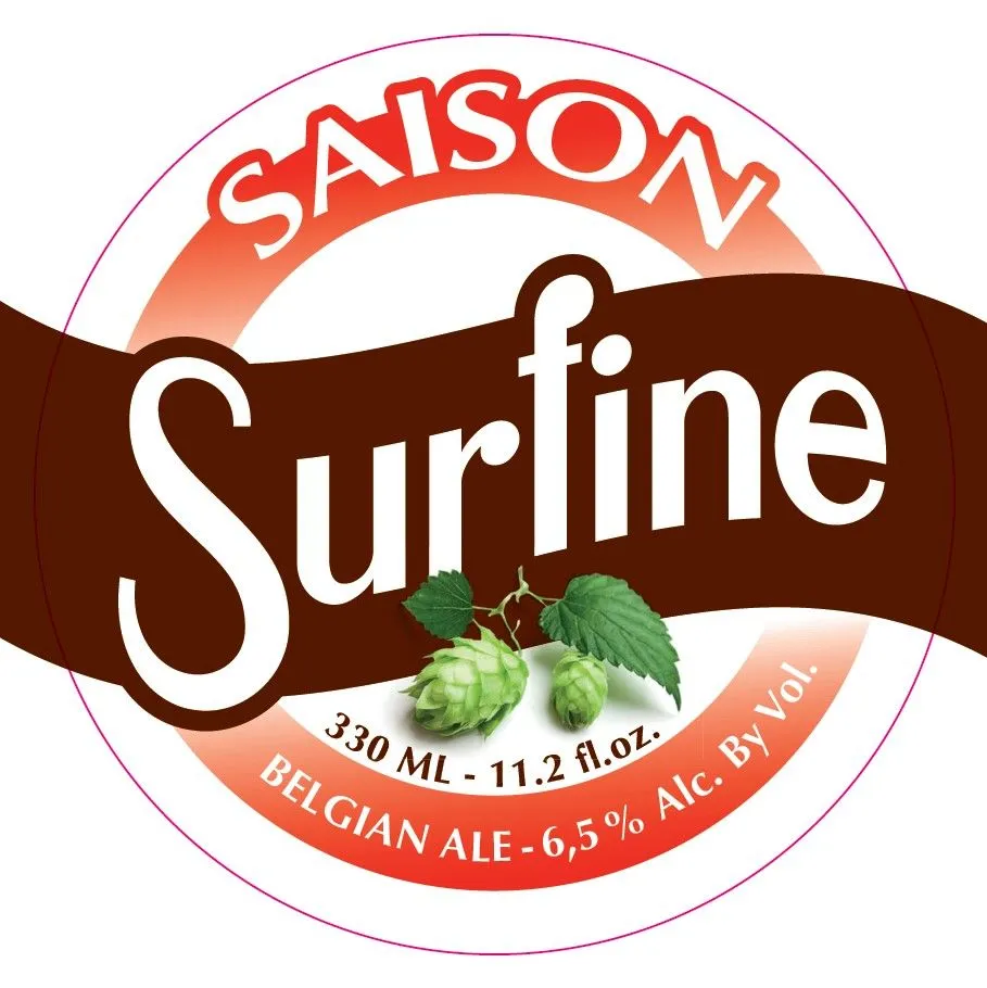 Saison Surfine label