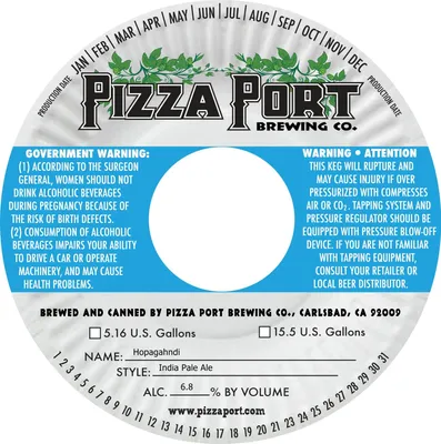 Hopagahndi label