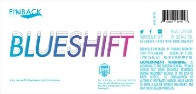 Blueshift label