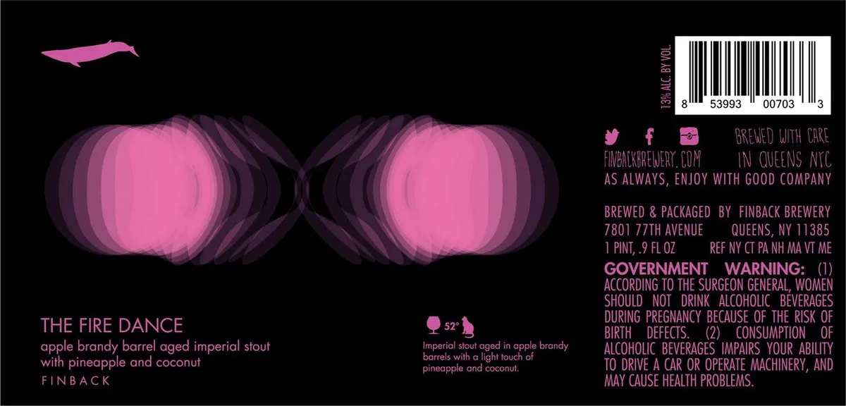 The Fire Dance label art — THE FIRE DANCE