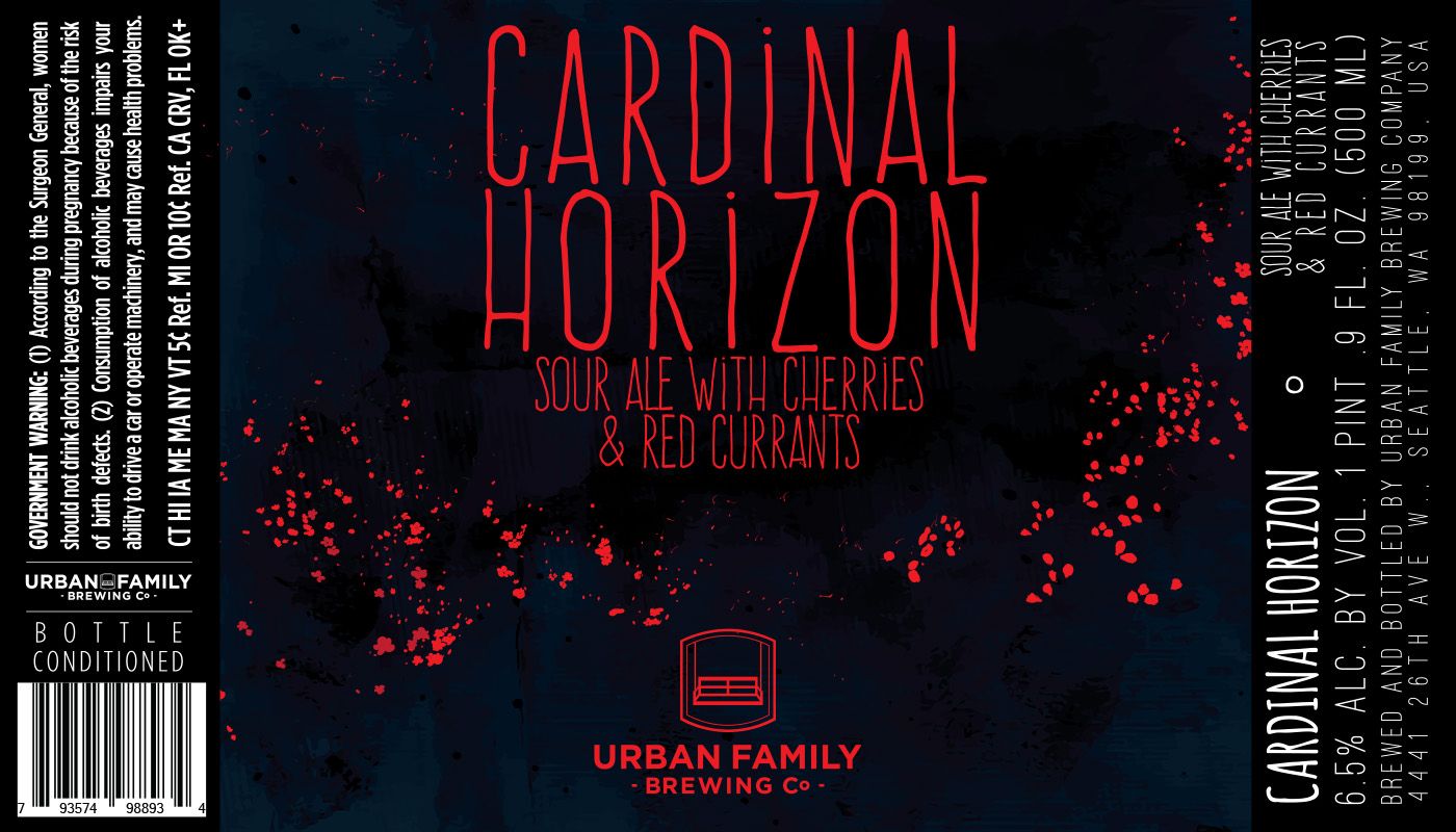 Cardinal Horizon — full label as filed with TTB