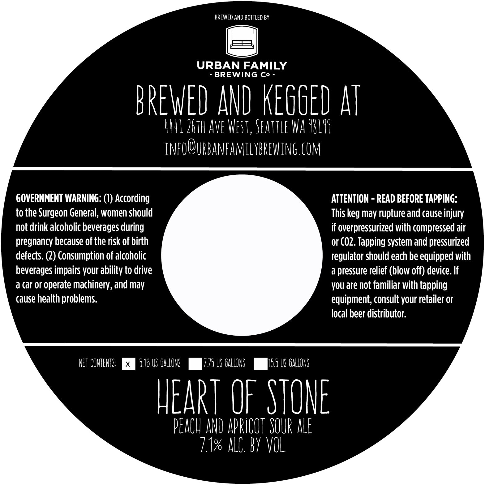 Heart of Stone — full label as filed with TTB