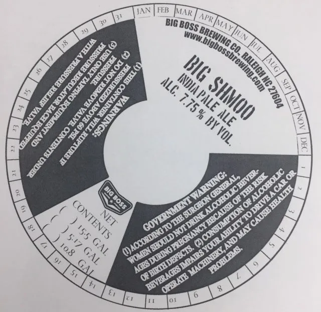Big Shmoo label