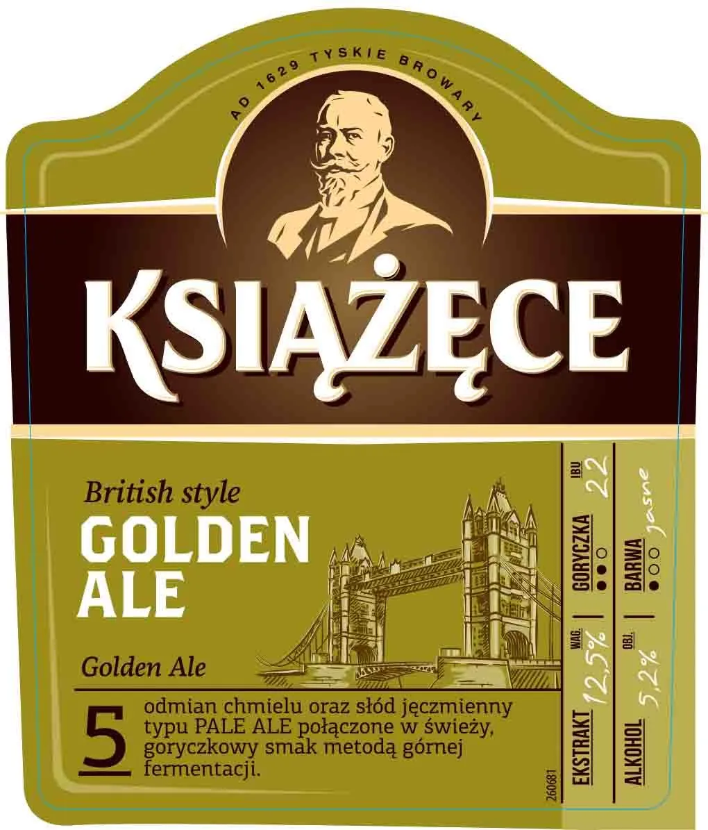 Golden Ale label