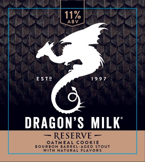 Dragon's Milk Reserve Oatmeal Cookie — full label as filed with TTB
