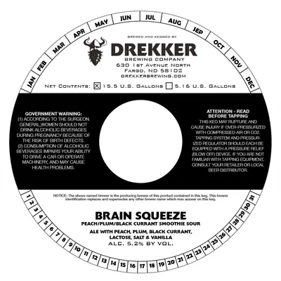 Brain Squeeze label