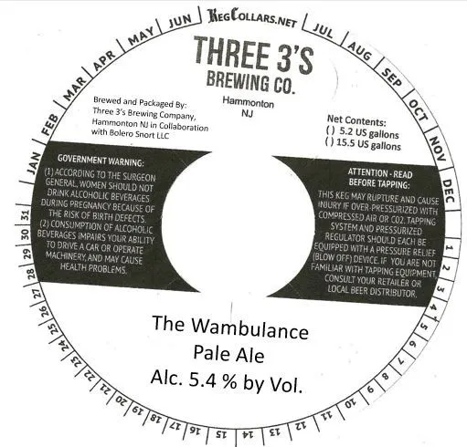 The Wambulance label
