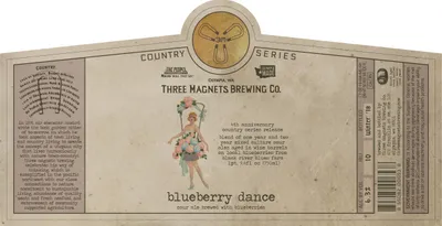 Blueberry Dance label
