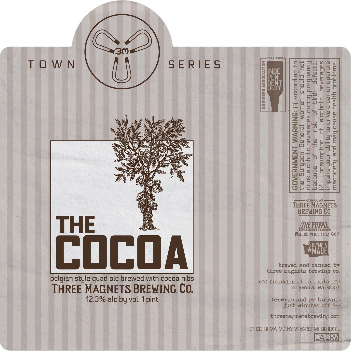 The Cocoa — full label as filed with TTB