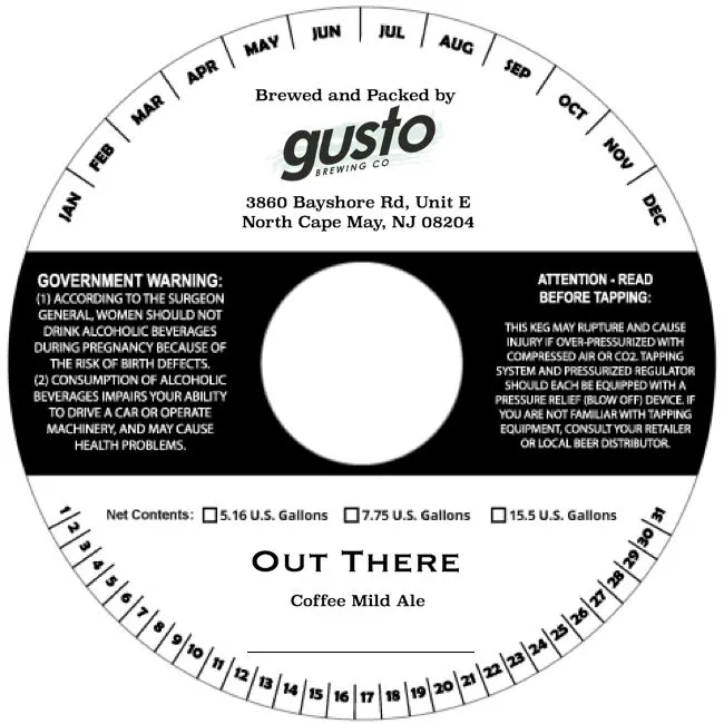 Out There label
