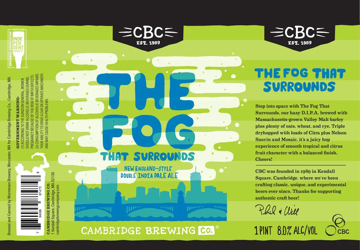 The Fog That Surrounds label art — THE FOG THAT SURROUNDS