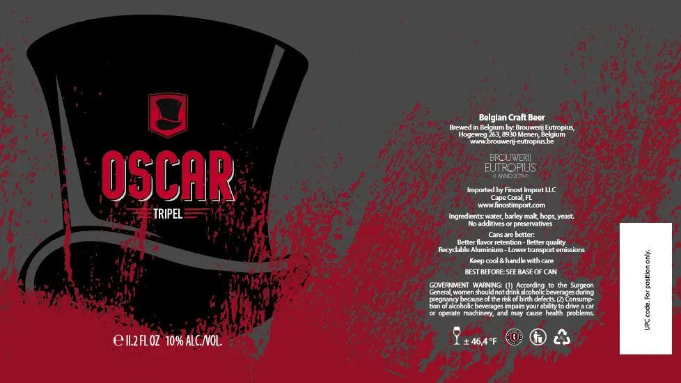 Oscar Tripel label