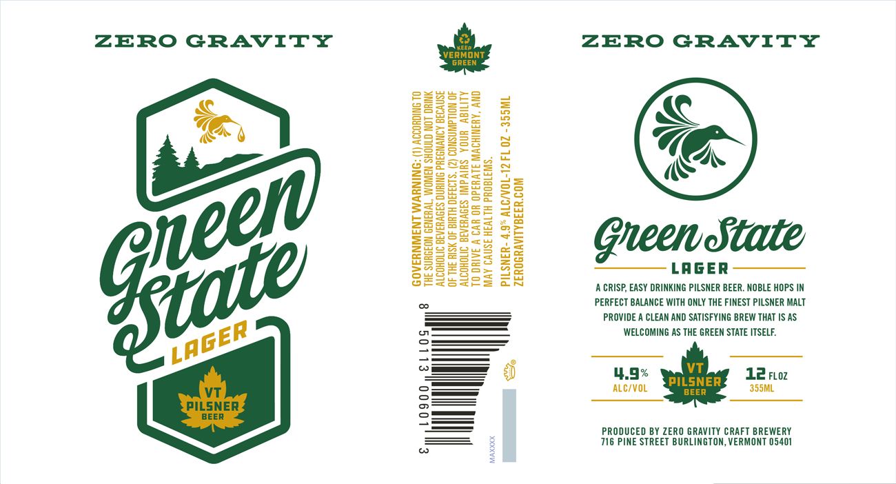 Green State — full label as filed with TTB