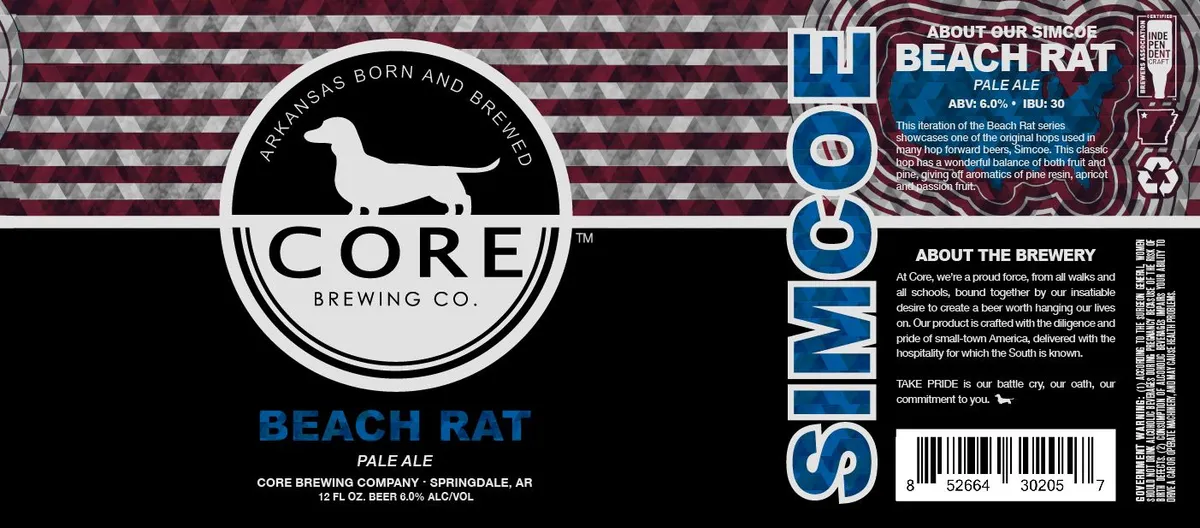 Beach Rat label