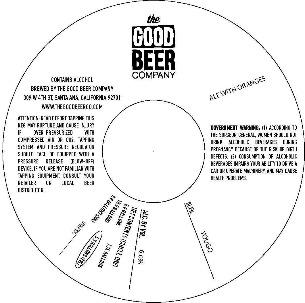 YouGo — full label as filed with TTB