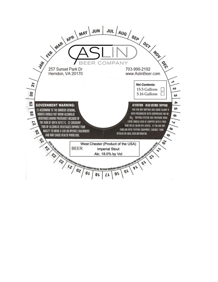 West Chester label