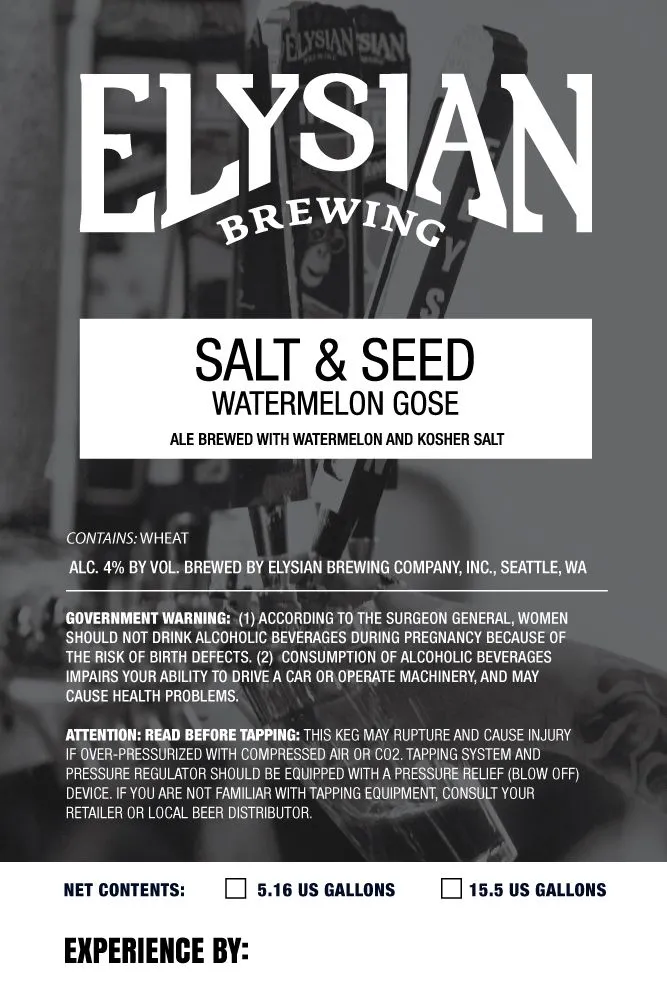 Salt & Seed label