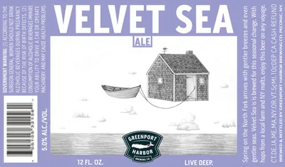 Velvet Sea Ale label