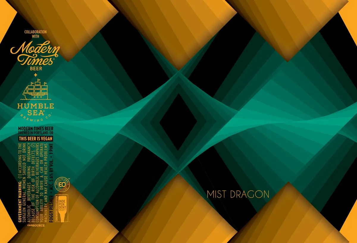 Mist Dragon label art — MIST DRAGON