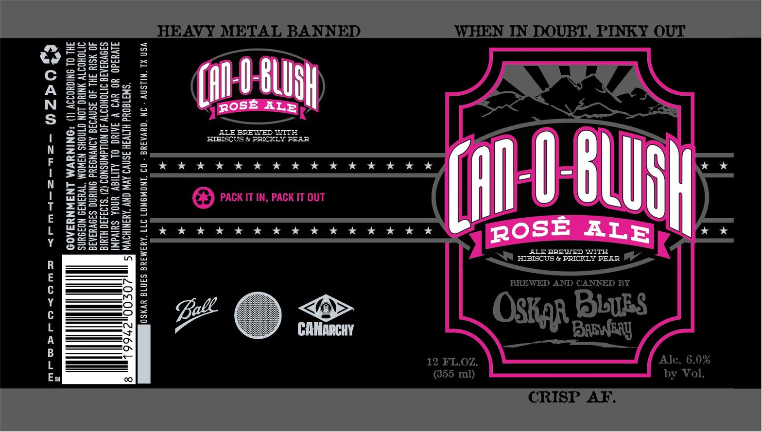 Can-O-Blush — full label as filed with TTB