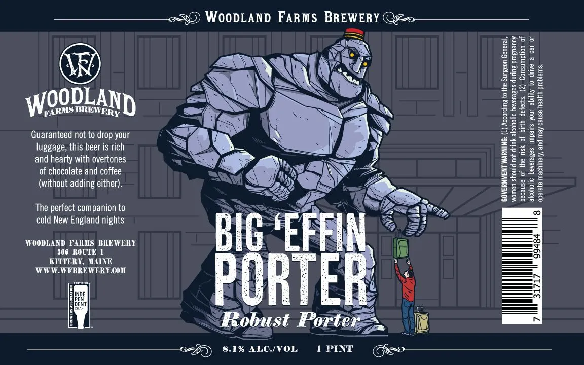 Big 'Effin Porter label art — BIG 'EFFIN PORTER
