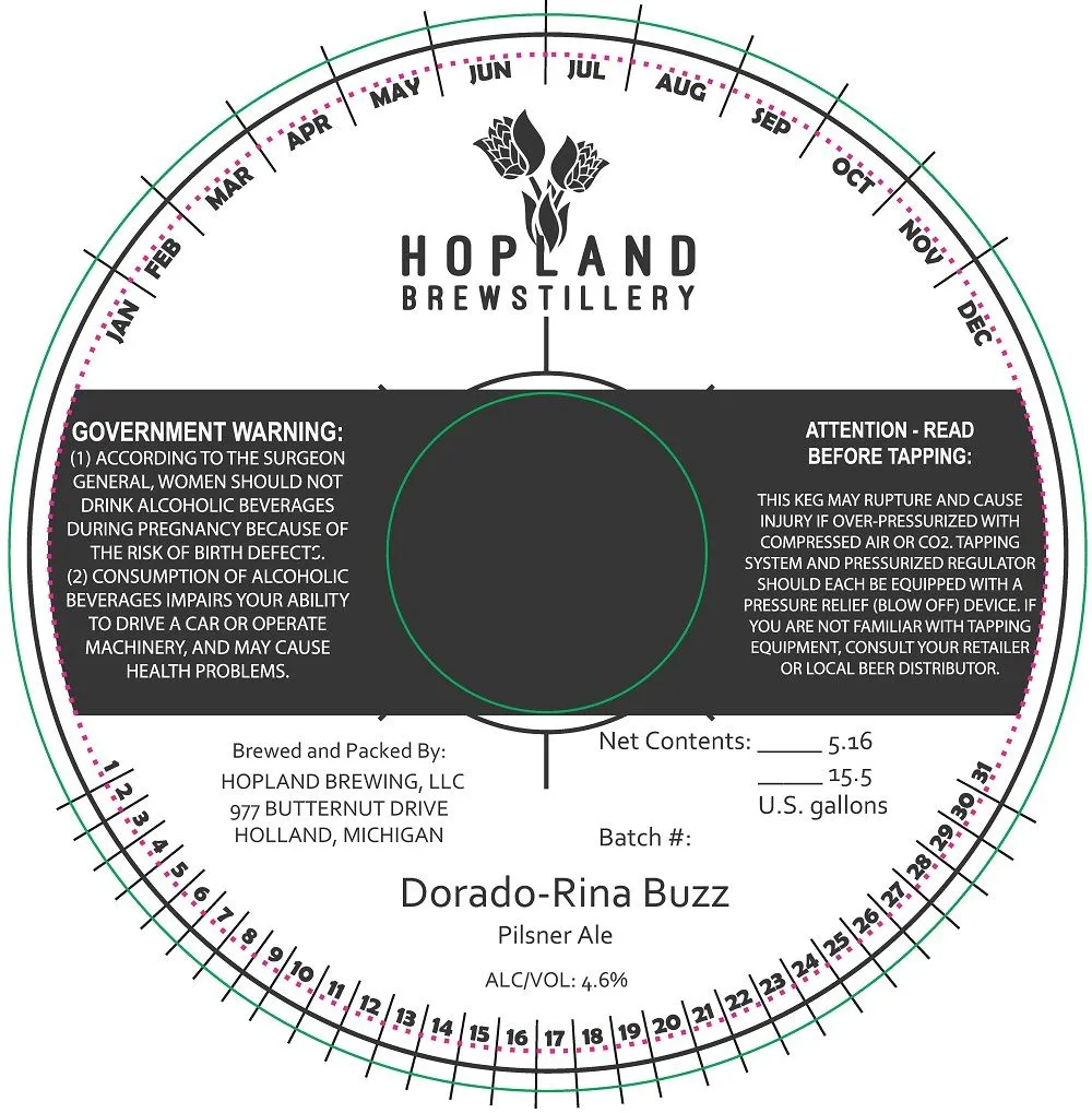 Dorado-Rina Buzz label
