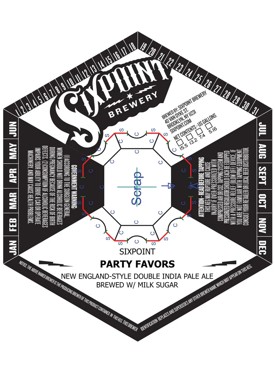 Party Favors label art — PARTY FAVORS