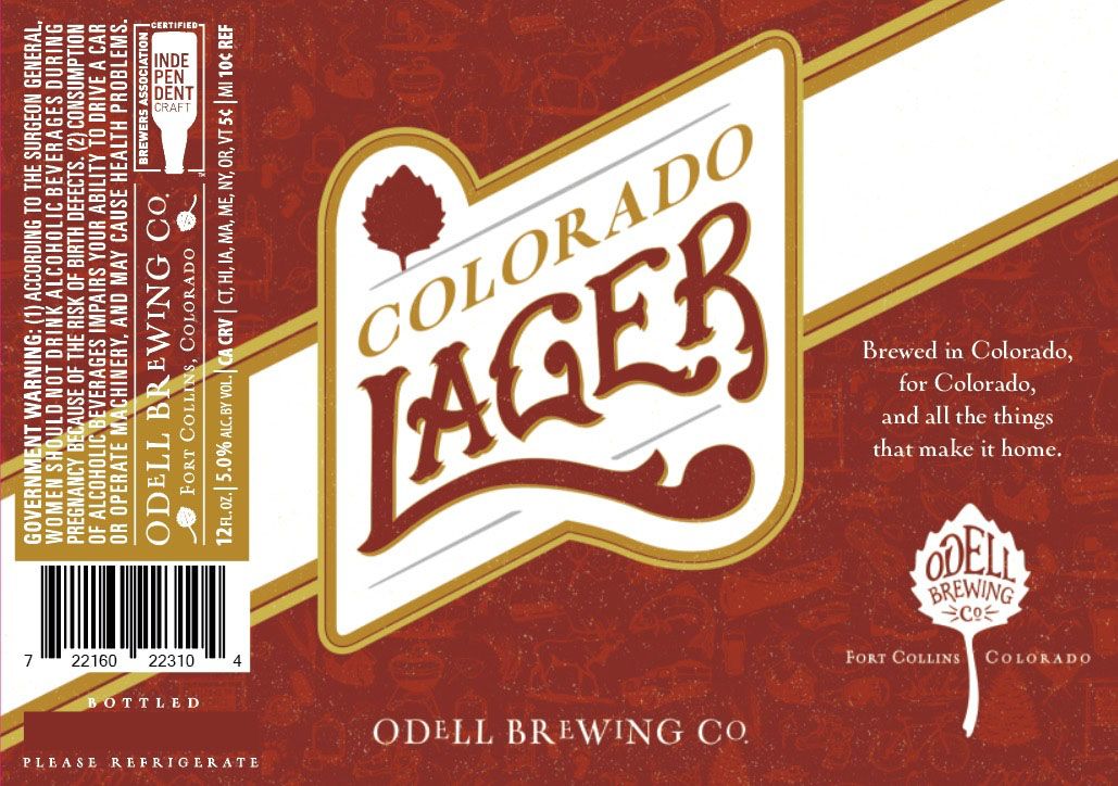 Colorado Lager — full label as filed with TTB