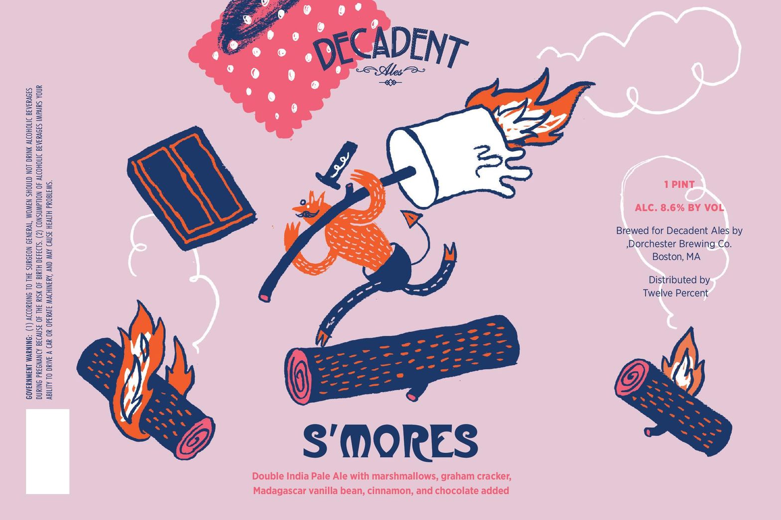 S'Mores — full label as filed with TTB