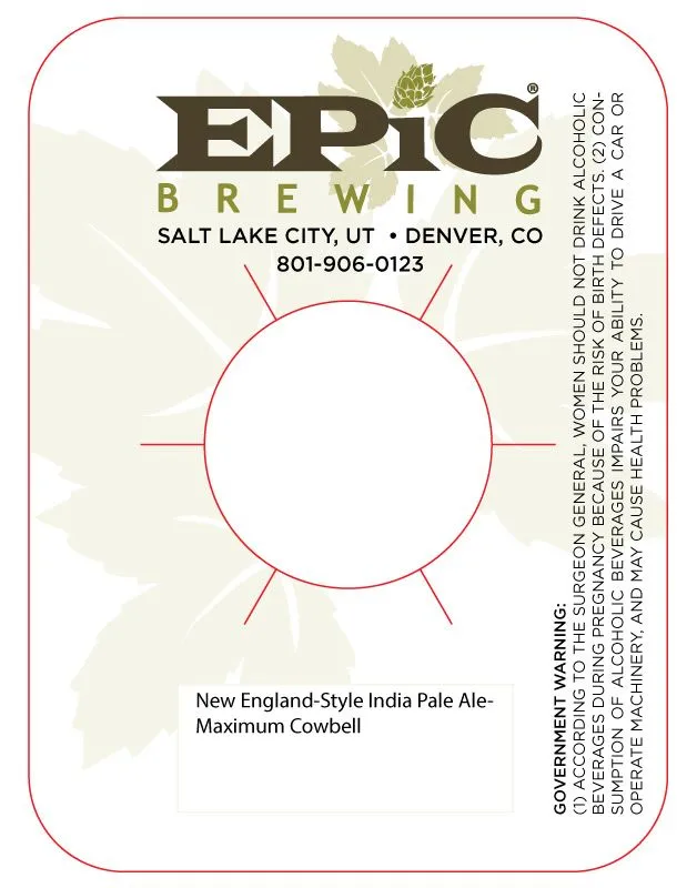 Maximum Cowbell label