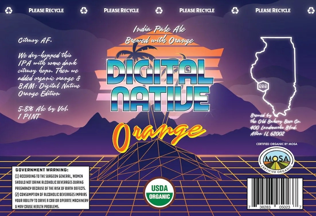 Digital Native Orange Edition label