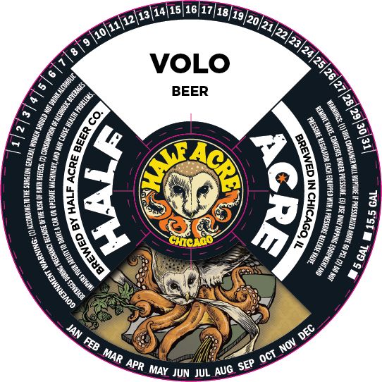 Volo Beer — full label as filed with TTB