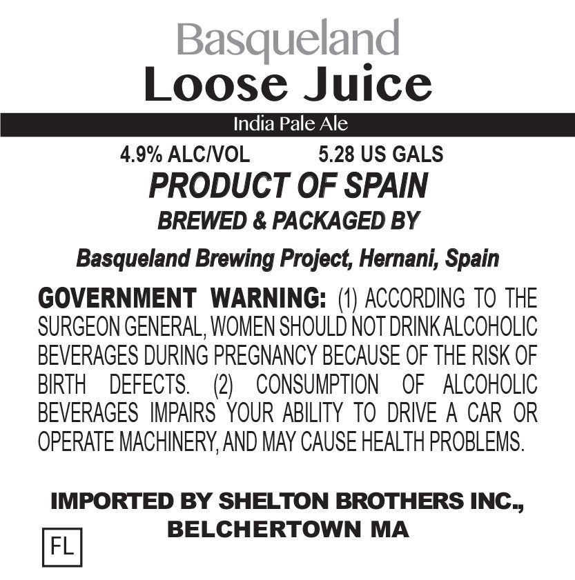 Loose Juice — full label as filed with TTB