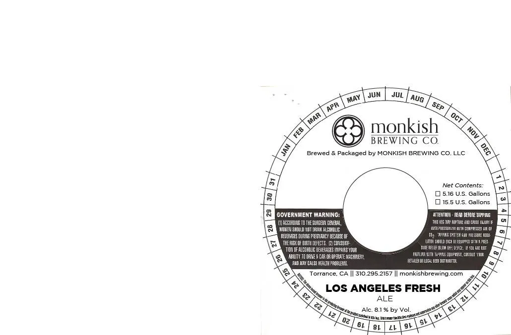 Los Angeles Fresh label