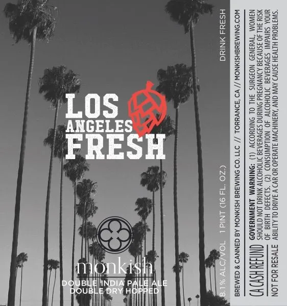 Los Angeles Fresh label