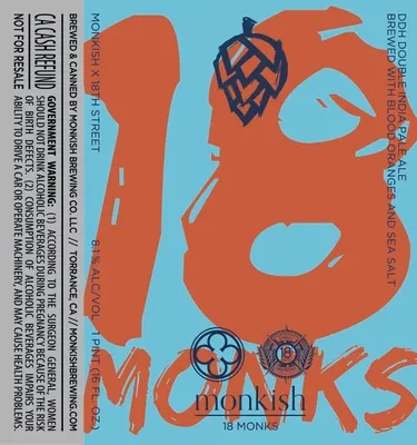 18 Monks label