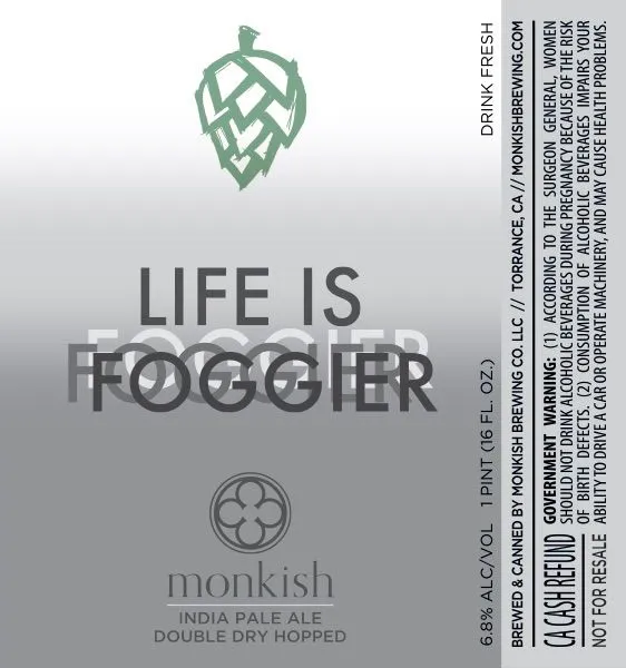 Life Is Foggier label