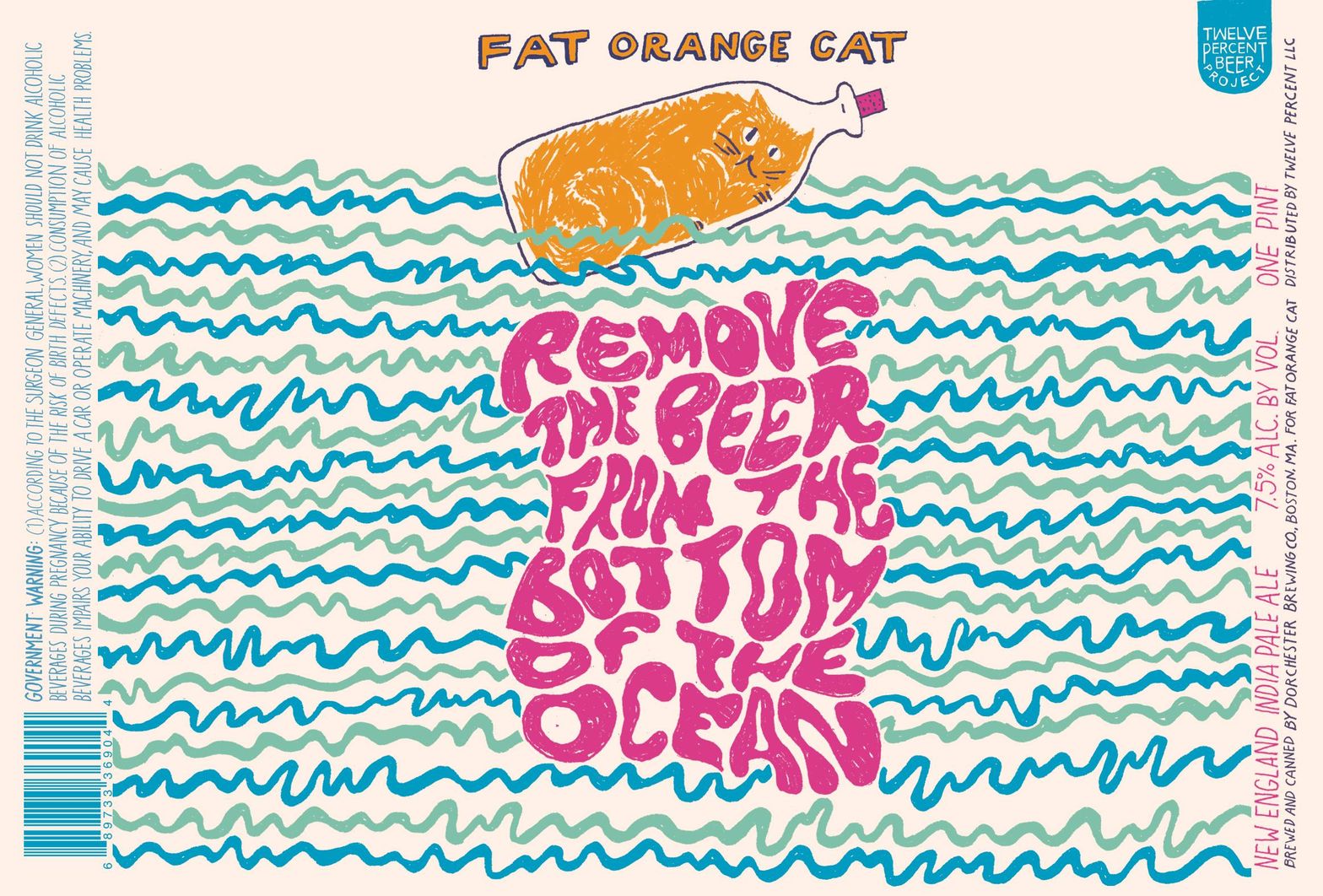Remove The Beer From The Bottom Of The Ocean — full label as filed with TTB