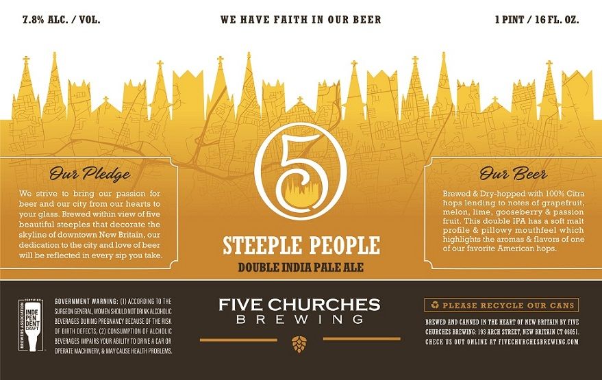 Steeple People — full label as filed with TTB
