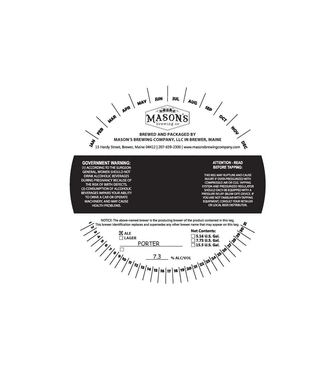 Porter label
